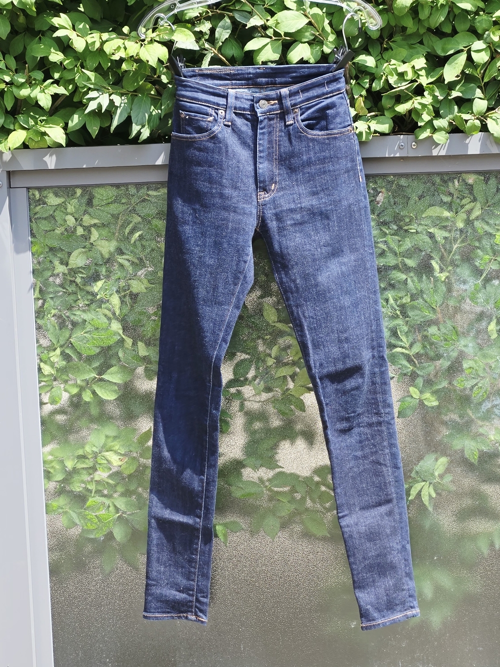 Denim & Supply Ralph Lauren Dark Indigo High-Rise Skinny Jeans US 24